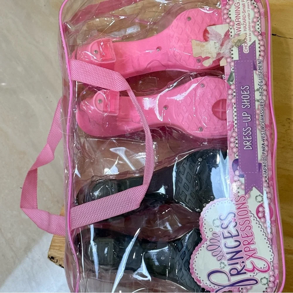 Princess Expressions Dress-Up Heels Set | 4 Pairs | NEW SEALED